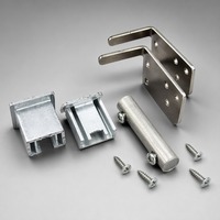 Kit complet de quincaillerie moderne pour store de plafond, composants de store alvéolaire en nid d'abeille, support de rideau en aluminium écologique et durable