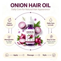 Minyak Rambut Bawang Organik Grosir, Perawatan Rambut Rusak, Anti Rontok, Melembapkan, Menghaluskan, Mengatasi Rambut Kusut