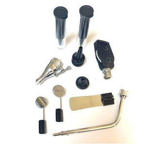 ชุดเครื่องมือวินิจฉัยทางหู คอ จมูก แบบพกพาขนาดเล็ก ใช้ไฟเบอร์ออปติก  ทำจากเหล็กกล้าไร้สนิมคุณภาพสูง ยี่ห้อ MEDZORA SURGICAL  ใช้งานด้วยมือ - Product Image 3