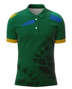 เสื้อคริกเก็ตดีไซน์ใหม่ ชุดทีมพร้อมโลโก้แบบซับลิเมชั่นและภาพสีสันสดใส ระบายอากาศได้ดี ไซส์ใหญ่พิเศษ ซับเหงื่อ - Product Image 4