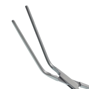 90 °   Pinzas Anguladas para Esponjas, Pinzas de Anillo Foerster de Acero Inoxidable, Instrumento Quirúrgico con Certificación CE ISO - Product Image 3