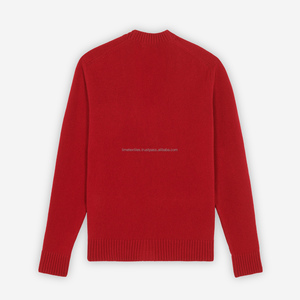 BWholesale Custom British Style Plain Color <b>Cardigan</b> <b>Long</b> Sleeved V-neck Wool/Acrylic Coarse Wool 220g Knitted Sweater <b>for</b> <b>Men</b> - Product Image 6