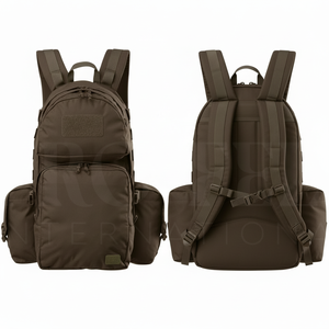 Sac à dos robuste personnalisé 45L, imperméable, pour voyage en plein air, avec plusieurs poches intérieures zippées et compartiments latéraux pour ordinateur portable - Product Image 4
