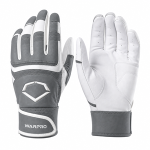 Men’s Custom Logo Baseball Batting Gloves Leather Non-Slip Grip Right-Hand Adult Soft Comfortable Professional Sports Gloves - Product Image 1