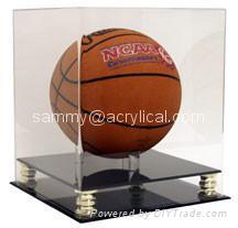 2025 aspecto de moda Lucite acrílico transparente fútbol baloncesto pelotas de Golf caja de exhibición colección acrílica caja de regalo - Product Image 4