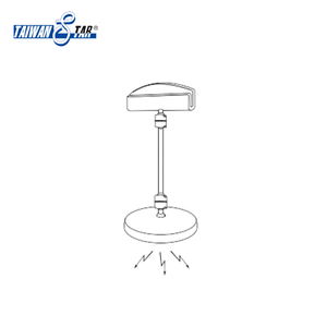 Clip magnétique transparent en ABS pour enseignes, moulage industriel, injection 50 mm, neuf - Product Image 2