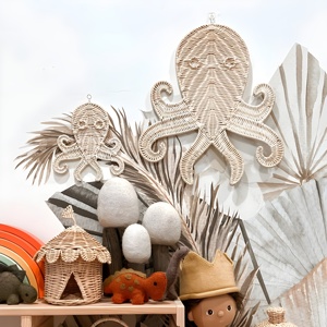 Shoal of Small Rattan Fish for Children Room Baby Bedroom Kids Nursery <b>Wall</b> <b>Decor</b> <b>Decor</b> Ideas - Product Image 3