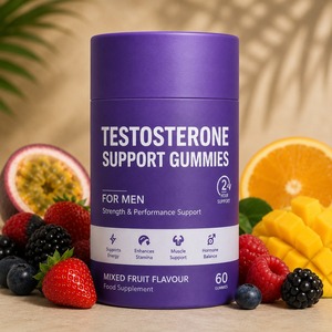 Gomitas de Apoyo para Hombres con Etiqueta Privada OEM, para Fuerza y Rendimiento - Product Image 1