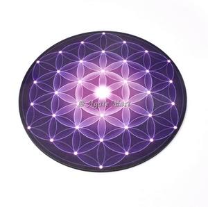 Tablero de péndulo de radiestesia impreso con símbolos de acento 2024 para decoración de altar | Tablero Ouija de radiestesia para adivinación - Product Image 3