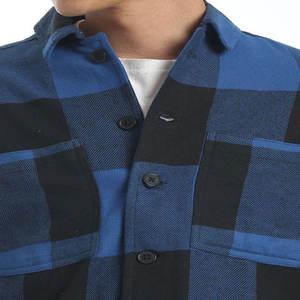 Camisas de trabajo de seguridad con logotipo personalizado camisas de polo reflectante alto con bolsillo camisa de manga larga de trabajo para hombres - Product Image 5