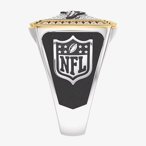 สร้อยคอโลหะผสม Baltimore Ravens Championship VVS สไตล์ฮิปฮอป ปรับแต่งได้เต็มที่ แฟชั่นผู้ชาย สองสี สร้อยคอแบบกำหนดเองสำหรับนักเรียนมัธยมปลาย - Product Image 2
