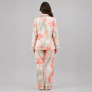 Luxury Women Pajama <b>Set</b> Soft Cotton Breathable Comfortable Two Piece Nightwear Lounge Sleepwear Home Wear <b>Set</b> for Women - Product Image 2