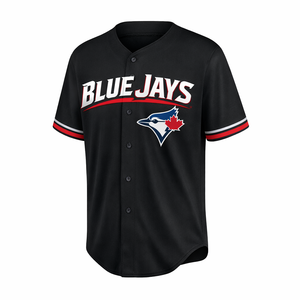 Camiseta de Béisbol Sublimada Personalizada por el Fabricante, Uniforme de Equipo con Botones, Nombre y Número Personalizados, Camiseta Deportiva para Hombre, Corta y Transpirable - Product Image 1
