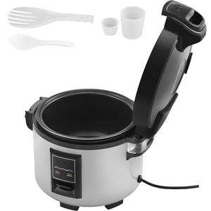 Cuociriso Commerciale da 60 Tazze con Pentola Interna Antiaderente Grande da 13,74 Qt/13 Litri, Cottura Rapida, Spina USA - Product Image 1