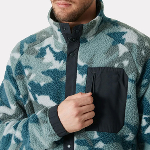 New Arrival <b>Men</b> Canvas Quilted <b>Jacket</b> Warm Winter Outdoor Thermal Fashion Sportswear Cotton Lining <b>Men's</b> Polar Fleece <b>Jacket</b> - Product Image 5