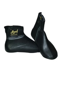 Best Quality Azad Leather Zipper Winter <b>Socks</b> High Ankled Khuffs Footwear of <b>Black</b> Color Genuine Leather Warm Comfortable - Product Image 5