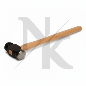 Marteau de forgeage en acier inoxydable de qualité supérieure, manche en bois durable, robuste, pour soins des sabots vétérinaires, équitation - Product Image 4