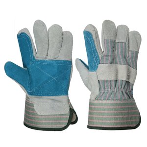 Gants de travail en cuir robustes, multi-couleurs, lavables en machine, pour le jardinage et les activités de plein air – Meilleures ventes en gros - Product Image 6