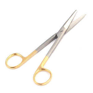 Tijeras Quirúrgicas Mayo Stille de Acero Inoxidable, Curvas, para Cirugía General, Reutilizables, de Grip Surgical - Product Image 3
