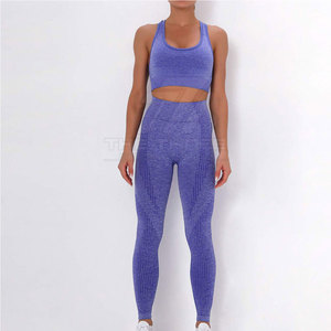 Premium Solid <b>Yoga</b> <b>Set</b> with Front Logo Trendy Fitness Leggings and Matching Sports Bra for Gym <b>Yoga</b> Running and Training - Product Image 5