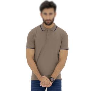 Polo élégant pour homme haut de gamme, décontracté et professionnel, à manches courtes, en jersey sans couture boutonné, idéal pour l'été - Product Image 2