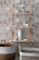 Fleurs de printemps, plantes, style français romantique, luxe moderne, industriel, ignifuge, anti-fumée, PVC écologique, vinyle, hôtel