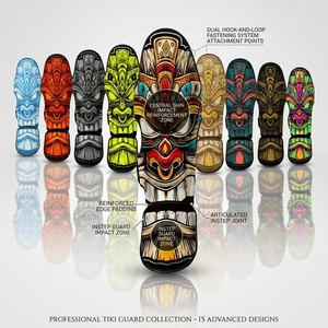Espinilleras de Muay Thai y Kickboxing de Diseño Nuevo y Calidad Premium, Equipo de Entrenamiento de Artes Marciales de Cuero PU, Espinilleras para Ejercicio - Product Image 1