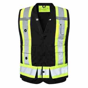 Chaleco de Seguridad Reflectante de Alta Calidad 100% Poliéster, Chaleco Promocional para Trabajadores, Cómodo, Transpirable, con Serigrafía - Product Image 1