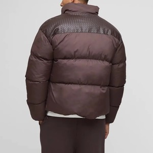 Chaqueta Acolchada Impermeable con Capucha para Hombre, de Alta Calidad, con Cierre, Logotipo Personalizado, Ropa Casual de Invierno, Logotipo Frontal, Relleno de Algodón, a la Moda - Product Image 2