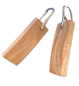 Pendientes de mujer con forma bohemia de alta calidad, cartílago de la oreja, lujo, respetuoso con el medio ambiente, madera, nuevo diseño alto, superventas de SCI - Product Image 1