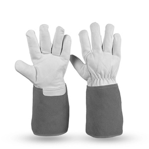 Guantes de Soldadura TIG JNM SAFETY de Cuero Vacuno Reforzado, Certificación CE, 11 oz, Puño de Seguridad, Resistentes al Calor, Uso General - Product Image 5