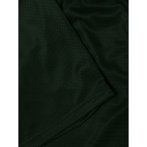 Pantalones Cortos Deportivos de Malla Verde Oscuro para Hombre, Cintura Elástica, Transpirables, Casuales, Tipo Bermuda, de Poliéster - Product Image 5