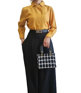 Conjunto de Traje de Dos Piezas Elegante y Profesional para Mujer, Verano 2025, con Mangas Cortas, Antiestático, Spandex/Poliéster - Product Image 6