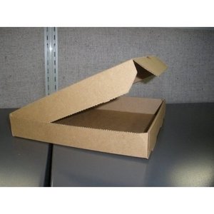 Caja de herramientas estilo pizza de cartón corrugado troquelado de tamaño personalizado para embalaje plano de productos, fabricada en Vietnam - Product Image 1