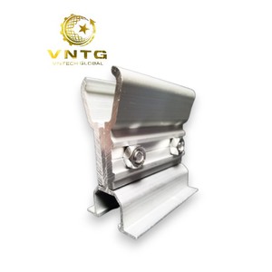 อุปกรณ์ยึดแผงโซลาร์เซลล์ VNTECH GLOBAL รุ่น AL6005-T6 ตัวหนีบหลังคาโลหะแบบคลิปล็อค ทำจากอะลูมิเนียม - Product Image 4