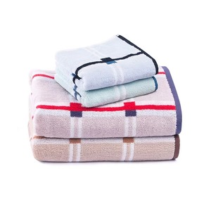 Serviettes de Spa en Gros, Coton Doux, Grammage Élevé, Séchage Rapide, Ultra Absorbantes, Serviettes de Toilette de Luxe, Fournisseur OEM en Gros, Coton à Carreaux - Product Image 5