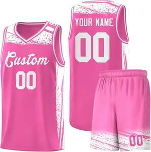 Ensemble d'uniformes de basketball personnalisés brodés sans manches à col montant, unisexe, grandes tailles, respirant et à séchage rapide, le plus vendu - Product Image 5