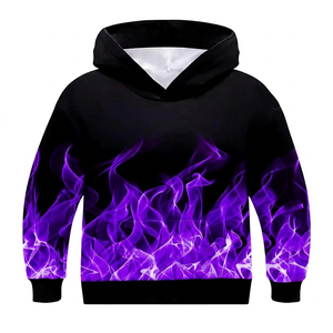 Men's Casual Street Sports Pullover Hoodie Custom Logo Full Sublimation Printing <b>Knitted</b> <b>Animal</b> <b>Pattern</b> Team Hoodies - Product Image 2
