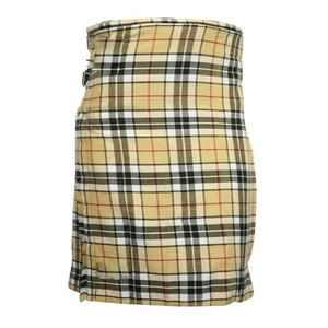 Jupe plissée mini en tricot pour femme, chaude, respirante, unie, décontractée, taille haute, coupe trapèze - Product Image 1