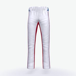 Pantalon de baseball unisexe personnalisable de haute qualité pour jeunes, style triple couronne, bas ouvert, avec passepoil, vêtement de sport pour le softball, nouveau style maillot - Product Image 2
