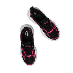 Negro AT7342 Casual Canvas Sneaker Zapatos de moda - Product Image 1