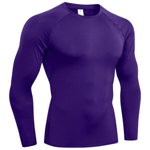Chemise de sport pour homme à manches longues, bleu marine, séchage rapide, spandex UPF50+, pour la natation et le surf, adulte - Product Image 5