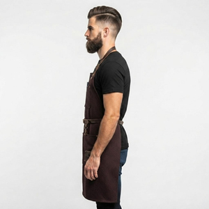 Tablier de coiffeur imperméable pour homme, idéal pour la coupe de cheveux en salon - Product Image 4