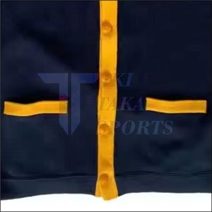 Cardigan Unisexe Tricoté de Haute Qualité, Motif Patchwork Hiver, Anti-Plis, Imprimé Lumineux Brodé, Doublure en Coton Informatique - Product Image 6