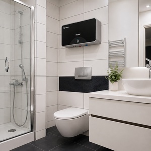 Chauffe-eau électrique mural Rossi S-Series 15L 2500W avec boîtier métallique pour usage domestique - Product Image 4