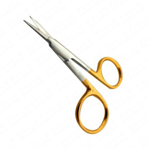Ciseaux à ongles professionnels en acier inoxydable avec manche argenté et doré, outil de manucure de qualité supérieure, ciseaux de beauté au design personnalisé, vente en gros - Product Image 4