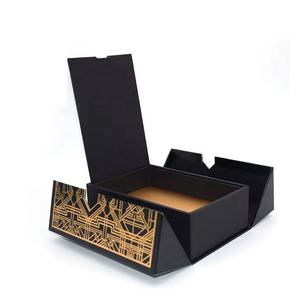 Emballage en papier de parfum design de qualité supérieure boîte pliante à rabat mini boîte cadeau boîte cadeau en papier magnétique dur vente en gros - Product Image 2