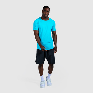 Camiseta Deportiva de Cuello Redondo para Hombre, Manga Corta, Estilo Urbano, Color Sólido, Ecológica, 100% Algodón, Impresión Serigráfica - Product Image 6