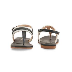 Sandale à talon formel noire FR5378 - Product Image 2