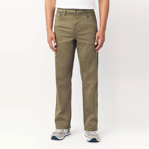 Jean décontracté taille mi-haute en coton 100% de haute qualité, coupe droite, prix bas pour la vente en ligne, fabriqué au Pakistan - Product Image 1